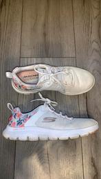 Skechers Flex Appeal 4.0 white/multi sketchers 36, Overige merken, Overige typen, Ophalen of Verzenden, Zo goed als nieuw