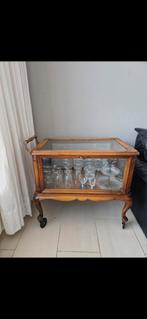 Antieke verrijdbare serveertafel theetafel, Ophalen