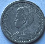 Zilveren dubbeltje 1912, Zilver, Ophalen of Verzenden, 10 cent, Koningin Wilhelmina