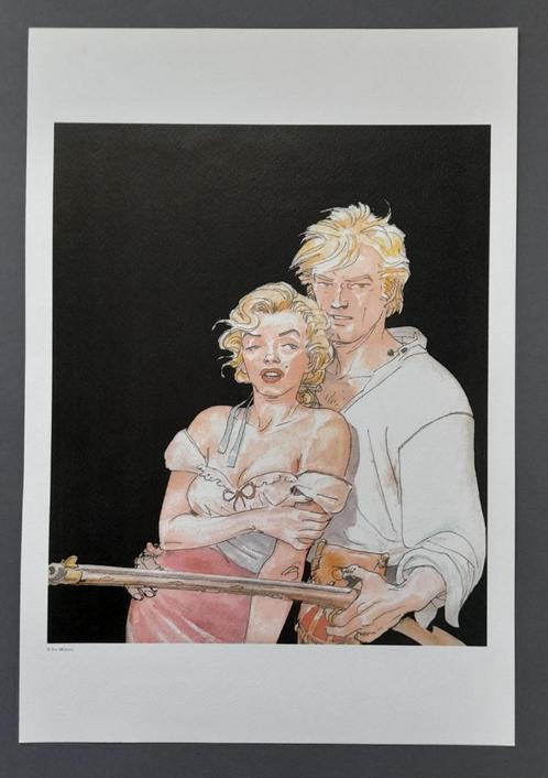 Ivo Milazzo - Gelimiteerde Artprint - Marilyn Monroe, Verzamelen, Film en Tv, Nieuw, Tv, Poster, Verzenden