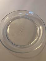 Glazen schaal met ster motief, Ophalen, Gebruikt, Effen, Glas