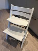 Stokke Tripp Trapp | Top Staat | Wit | Refit | Super Strak!, Ophalen, Zo goed als nieuw, Meegroeistoel, Aanschuifbaar