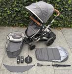 Joolz Geo2 met veel accesoires Hippo Grey, Gebruikt, Verstelbare duwstang, Ophalen, Kinderwagen