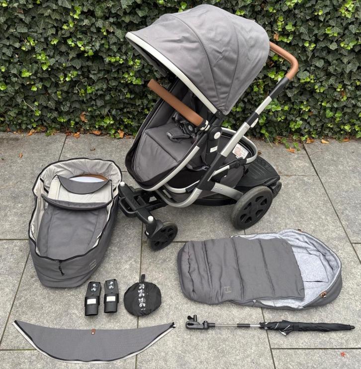 Joolz Geo2 met veel accesoires Hippo Grey, Kinderen en Baby's, Kinderwagens en Combinaties, Gebruikt, Kinderwagen, Overige merken