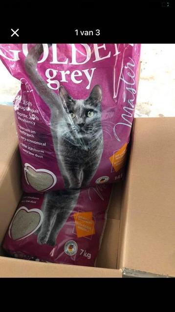 Golden Grey Master Kattenbakvulling beschikbaar voor biedingen