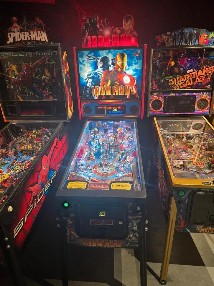 Iron Man Vault Edition – HUO, Verzamelen, Automaten | Flipperkasten, Zo goed als nieuw, Dot-matrix, Flipperkast, Stern, Ophalen of Verzenden