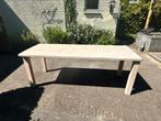 Massiefgrenen eettafel, Ophalen, Gebruikt, 50 tot 100 cm, Vijf personen of meer