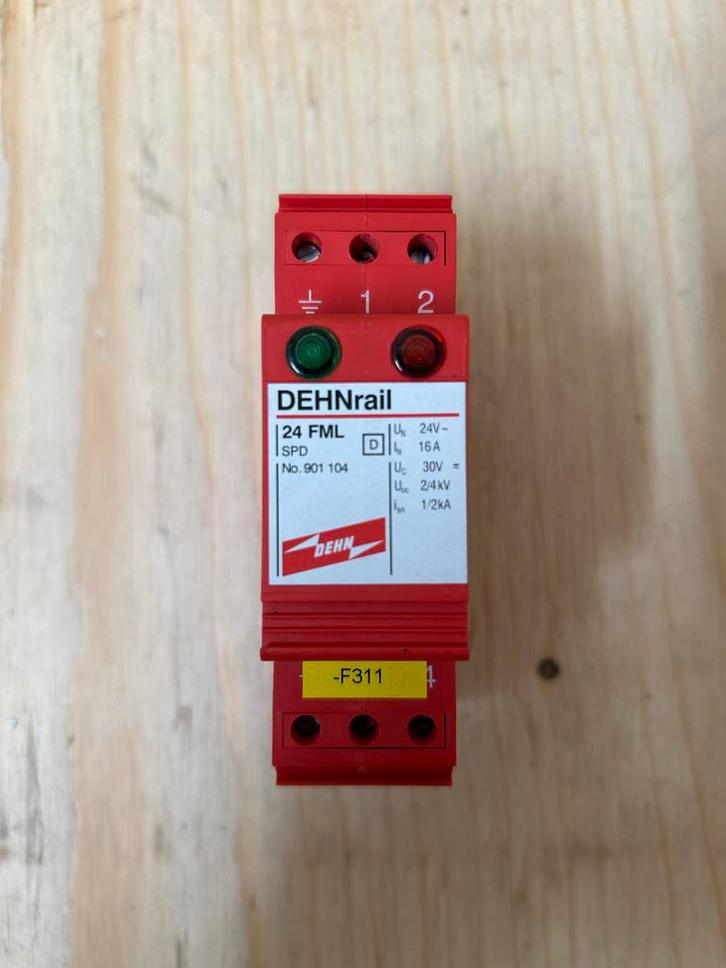 DEHNrail 24 FML Overspanningsbeveiliging, Hobby en Vrije tijd, Elektronica-componenten, Gebruikt, Ophalen