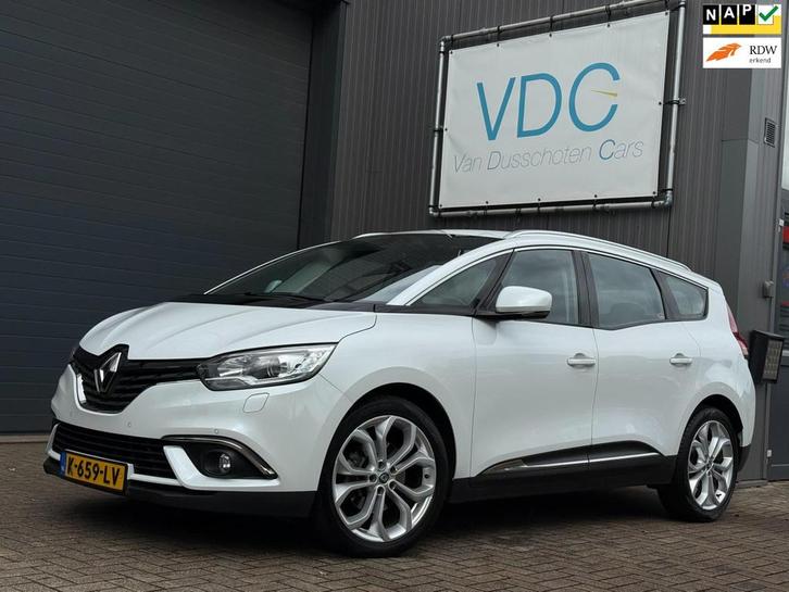 Renault Grand Scénic 1.2 TCe Intens | Navigatie | Trekhaak, Auto's, Renault, Bedrijf, Te koop, Grand Scenic, ABS, Achteruitrijcamera