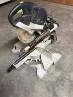 Festool ks120 afkortzaag, Doe-het-zelf en Verbouw, Gereedschap | Zaagmachines, Ophalen of Verzenden, Zo goed als nieuw, Afkortzaag
