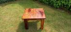 Stoere salontafel, Ophalen