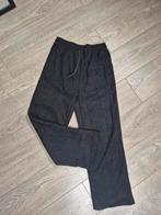 Zachte ribbroek. M/L, Maat 38/40 (M), Verzenden, Zwart, Nieuw