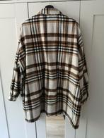 Mooie flanellen blouse 46, Ophalen of Verzenden, Zo goed als nieuw, Maat 46/48 (XL) of groter, Bruin
