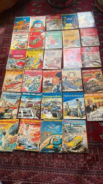 Michel Vaillant - 29 titels, zie omschrijving beschikbaar voor biedingen