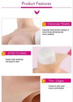 Siliconen borsten cup C tm H cosplay travestie, Verzenden, Nieuw