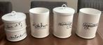 Voorraadpotten 5 Riviera Maison, Keramiek, Overige typen, Ophalen of Verzenden, Zo goed als nieuw