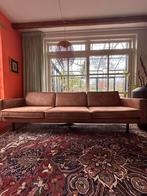 Mooie leren bank XL, Ophalen, Gebruikt, Driepersoons, Rechte bank