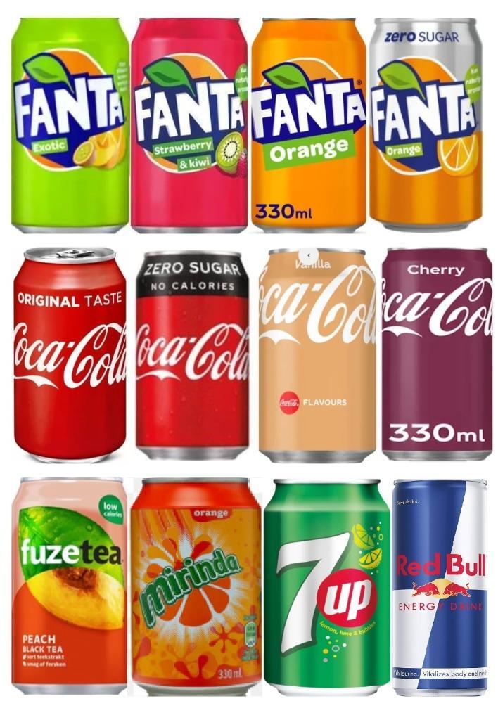 cola, fanta, sprite, mirinda, lipton tray, Diversen, Levensmiddelen, Ophalen of Verzenden