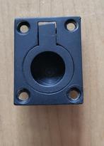 intersteel luikring mat zwart messing 41x31 recht model, Ophalen of Verzenden, Nieuw