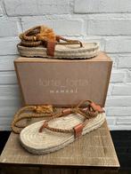 Forte_forte x Manebi sandalen goud espadrilles maat 39, Bruin, Nieuw, Sandalen of Muiltjes, Ophalen of Verzenden