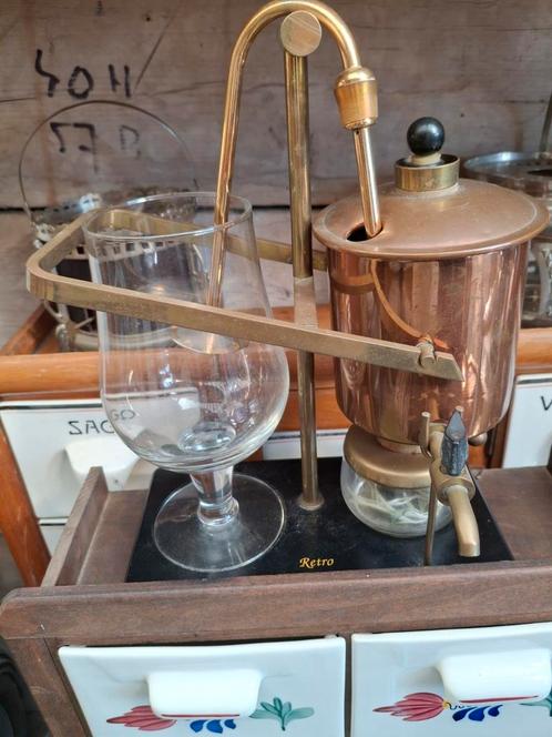 Antieke Koffie Percolator, Antiek en Kunst, Antiek | Keukenbenodigdheden, Ophalen of Verzenden