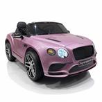Elektrische Kinderauto BENTLEY 2 persoons Roze Metallic, Ophalen