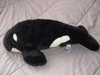 A & A PLUSH INC ORCA PLUCHE ZWART MET WITTE VELOURS, Verzenden, Zo goed als nieuw, Overige typen