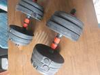 Verstelbare dumbells 20KG, Sport en Fitness, Ophalen, Zo goed als nieuw, Rug, Dumbbell