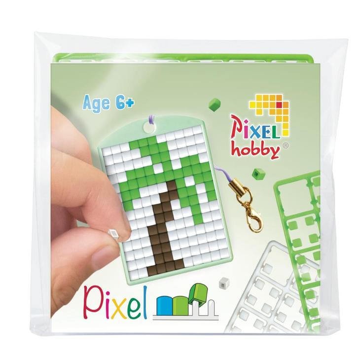 Pixelhobby medaillon startset palmboom sleutelhanger 23103, Hobby en Vrije tijd, Knutselen, Nieuw, Materiaal, Ophalen of Verzenden