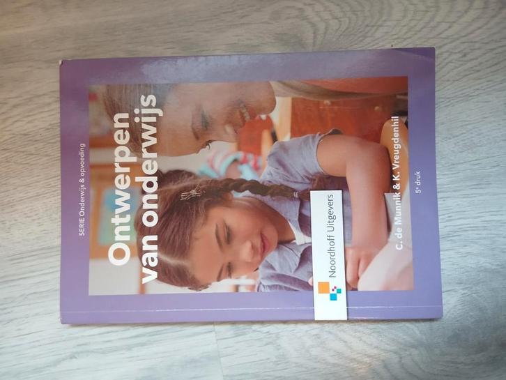 C. de Munnik - Ontwerpen van onderwijs, Boeken, Studieboeken en Cursussen, Zo goed als nieuw, Ophalen of Verzenden