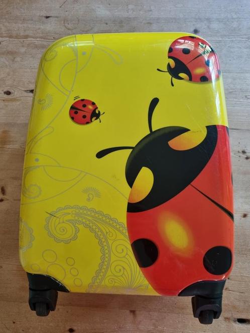 Rolkoffer kind 40x28 benzi, Sieraden, Tassen en Uiterlijk, Koffers, Gebruikt, Hard kunststof, Minder dan 50 cm, Minder dan 35 cm