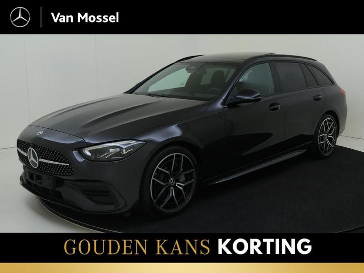 Mercedes-Benz C-klasse 180 Star Edition AMG Line - Panoramad, Auto's, Mercedes-Benz, Bedrijf, Te koop, C-Klasse, ABS, Achteruitrijcamera