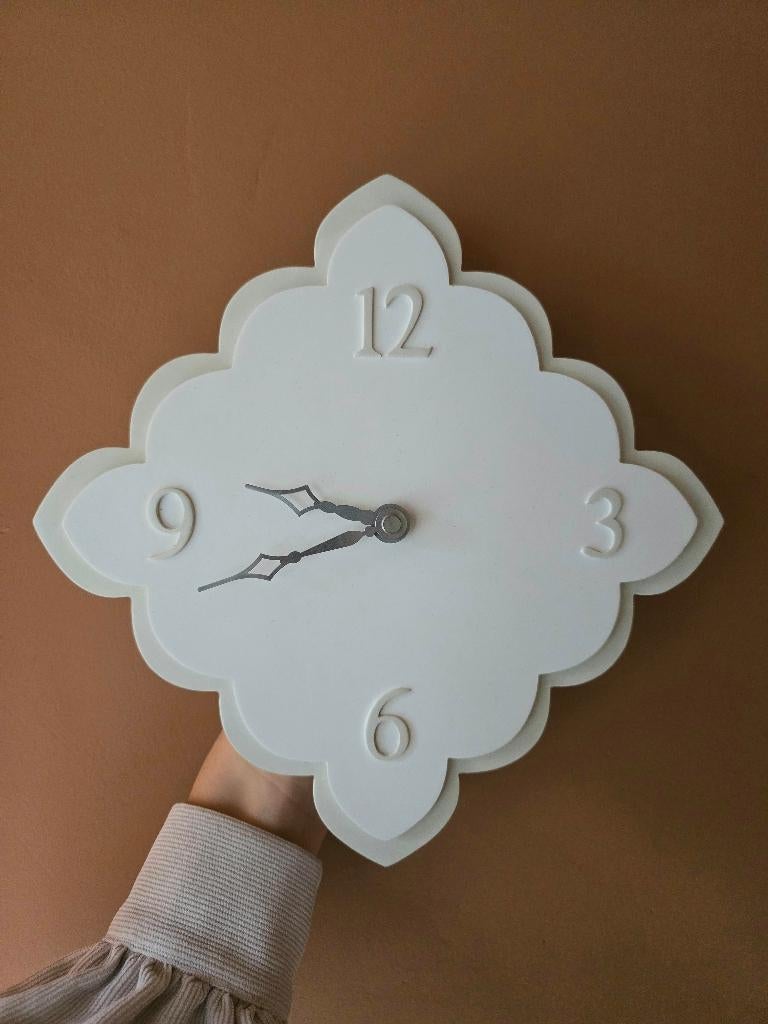 Wandklok merk Laura Ashley, Ophalen of Verzenden, Gebruikt, Analoog, Wandklok