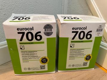 EUROCOL 706 Voegmortel Speciaalvoeg WD 706 jasmin + grijs    beschikbaar voor biedingen