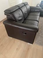 Banken leer, Huis en Inrichting, Ophalen of Verzenden, Zo goed als nieuw, 75 tot 100 cm, Leer