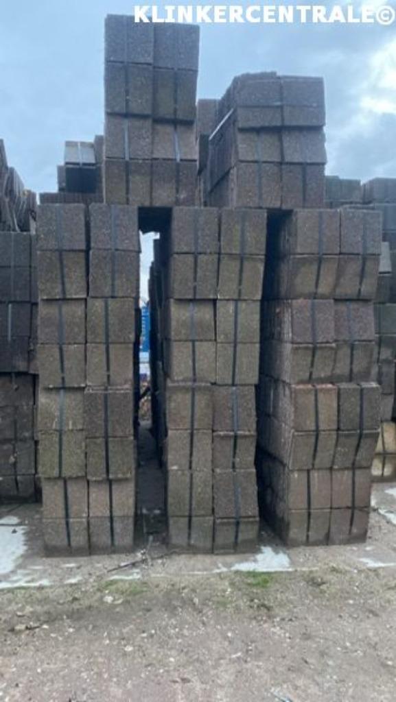 1.100m2 rood, gebruikte betontegels 30x30x4,5cm terrastegels, Tuin en Terras, Tegels en Klinkers, Gebruikt, Terrastegels, Beton