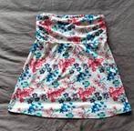 Leuke zomerse rok met bloemenprint, Jazlyn, Wit, Ophalen of Verzenden, Knielengte