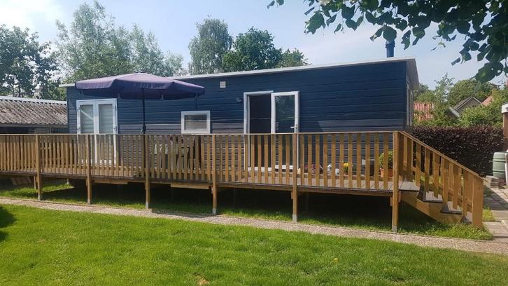 Te koop chalet, aangepaste mantelzorgwoning, Caravans en Kamperen, Stacaravans, tot en met 2, Ophalen