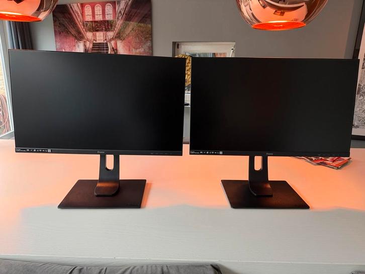 2x iiyama XUB2793HSU - 27 inch Monitor, Computers en Software, Monitoren, Zo goed als nieuw, 61 t/m 100 Hz, DisplayPort, HDMI