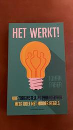 Het werkt! - Johan Faber, Ophalen of Verzenden, Zo goed als nieuw, Management