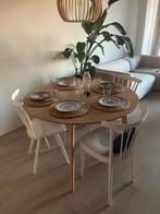 Ronde eettafel Jysk Kalby ø 120 cm, Huis en Inrichting, Tafels | Eettafels, Ophalen, Rond, 100 tot 150 cm