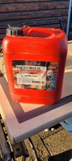 Vacuüm olie, Ophalen