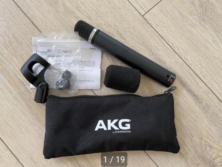 AKG C1000s MK-IV (Good as new), Muziek en Instrumenten, Microfoons, Zo goed als nieuw, Studiomicrofoon, Ophalen of Verzenden