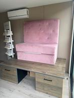 Pedicure verhoging met bankje., Ophalen, Zo goed als nieuw, Overige typen