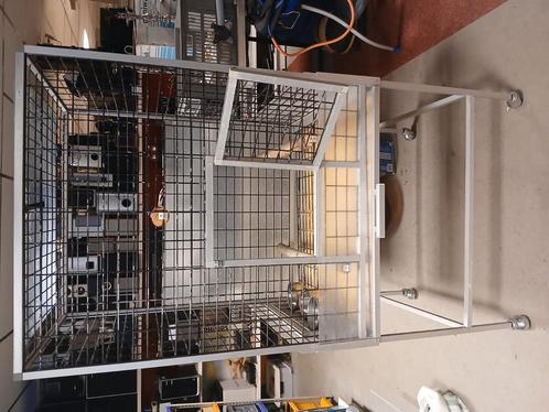 Grote vogelkooi!, Dieren en Toebehoren, Vogels | Hokken en Kooien, Gebruikt, Vogelkooi, Aluminium, Ophalen