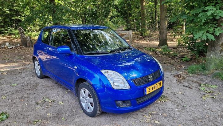 Suzuki Swift 1.3 3D AUTOMAAT 2010 Blauw NIEUWE KOPPELING, Auto's, Suzuki, Particulier, Swift, Airbags, Airconditioning, Boordcomputer