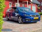 Peugeot 308 1.2 Puretech 130pk Eat8 2018 Blauw, Auto's, Zwart, 1199 cc, Blauw, Leder en Stof