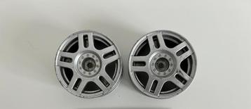 2x velgen 1/10 rc auto beschikbaar voor biedingen