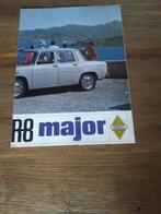 Renault R 8 / R 8 Major 1966 8 pag., Zo goed als nieuw, Verzenden, Renault