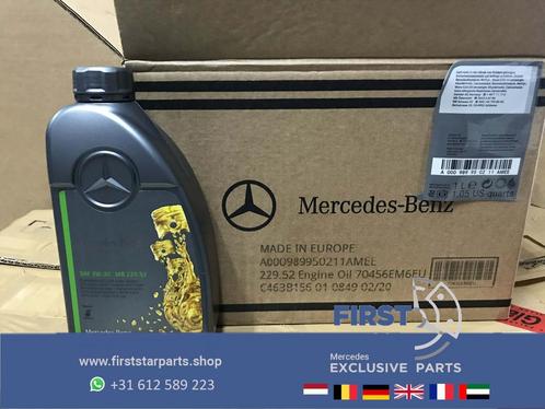 A000989950211 MERCEDES MOTOROLIE ORIGINEEL MOTOR OLIE 1L, Auto diversen, Onderhoudsmiddelen, Ophalen of Verzenden